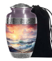 Ocean Sunset Cremation Urn For Mom – Beach Memorial Urns For Ashes