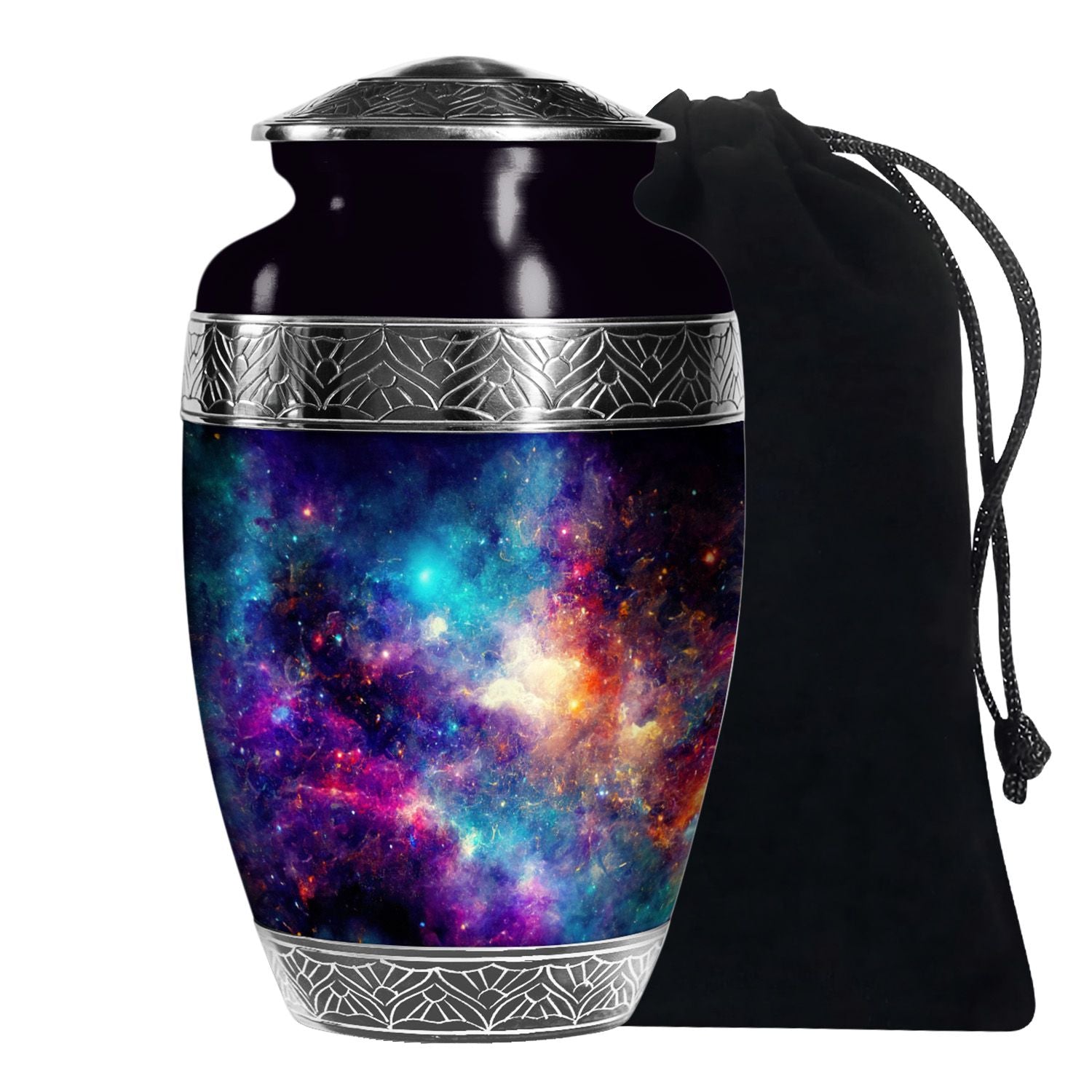 Galaxy Cremation Urn for Ashes – Cosmic Memorial Keepsake Urns For Women