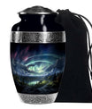 Northern Lights Cremation Urn – Aurora Borealis Funeral Keepsake Urns