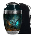 Dragon Cremation Urn – Fantasy Memorial Keepsake for Ashes