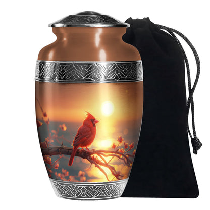 Personalized Eagle Cremation Urn for Women - 10-inch, 200 cu in - Yatskia