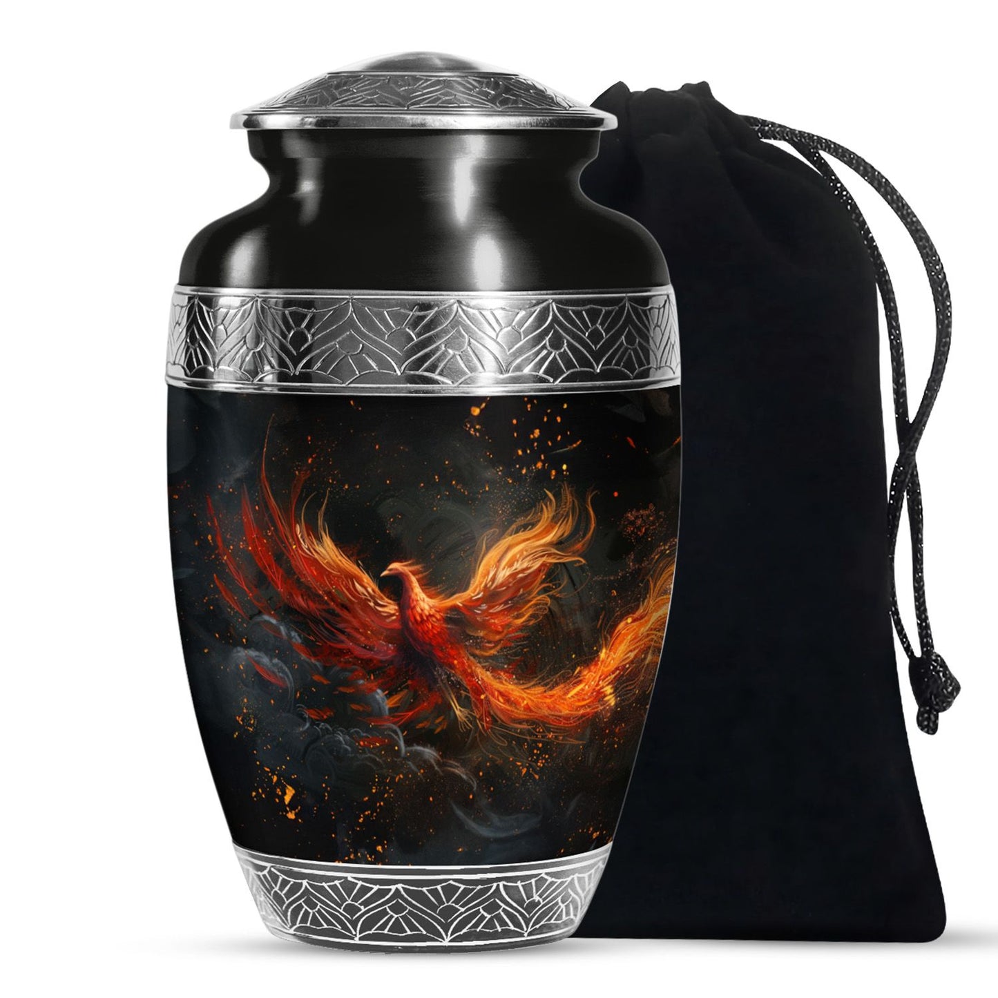 Phoenix Urn For Human Ashes - Phoenix Urn For Adult Male & Female