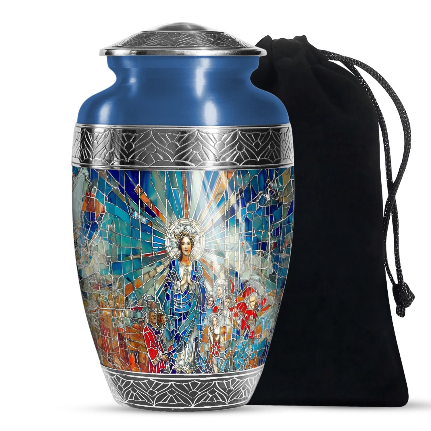 Virgin Mary Cremation Urn for Adult Ashes - Catholic Artistic Urns For Funeral