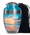 Ocean Sunset Cremation Urn for Adult Ashes - Beach Cremation Keepsake Urns