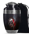 Native American Chief Cremation Urn - Keepsake Urns For Human Ashes