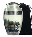 Bear Cremation Urn for Adults - Forest 10 Inch Urn For Adult Male & Female