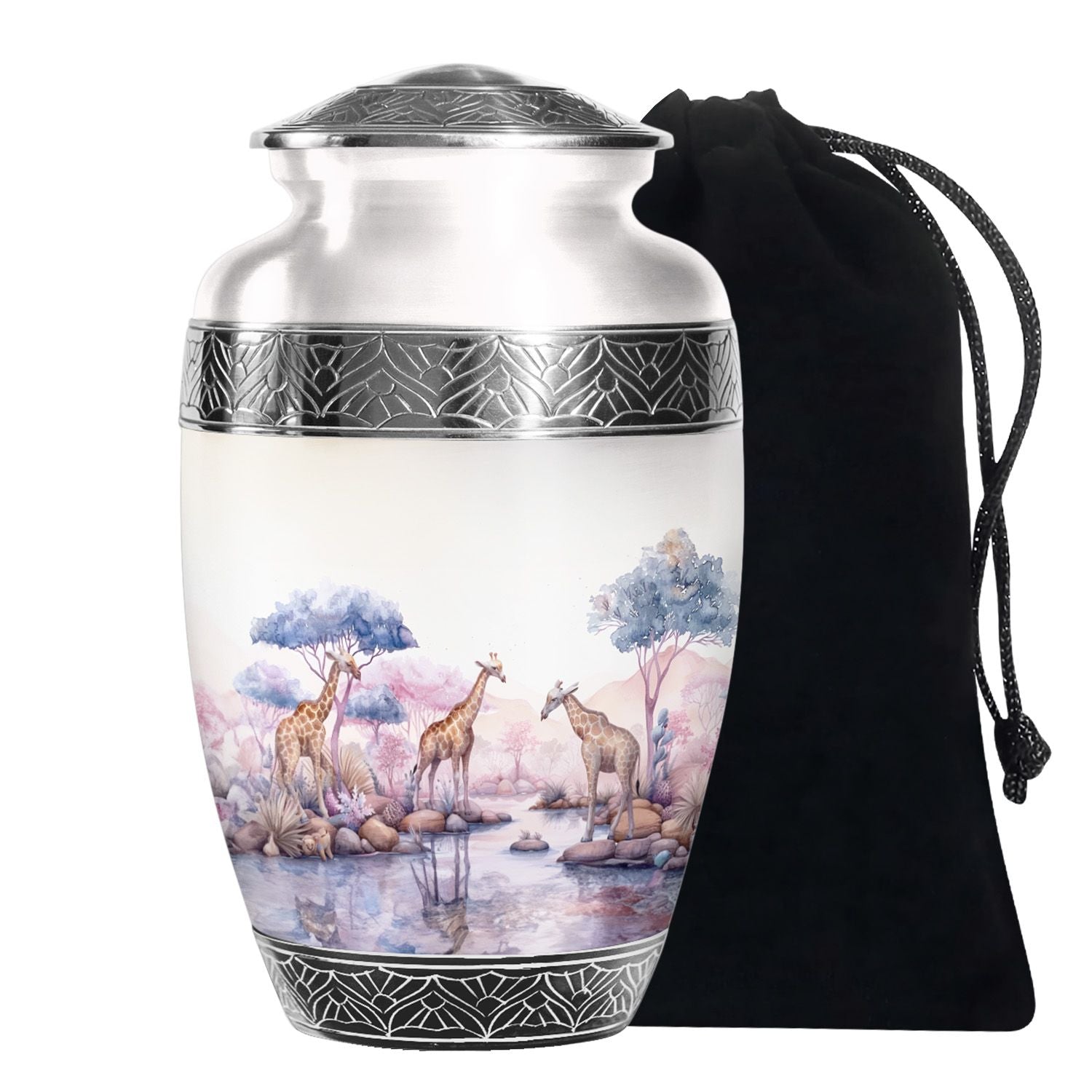 Giraffe Adult Cremation Urn for Human Ashes Large - Ashes Keepsake Women