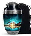 Tropical Sunset Cremation Urn for Adult Ashes - Burial Urns For Humans