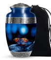 Unique Butterfly Funeral Ashes Urn - Blue Cremation Urn For Ashes