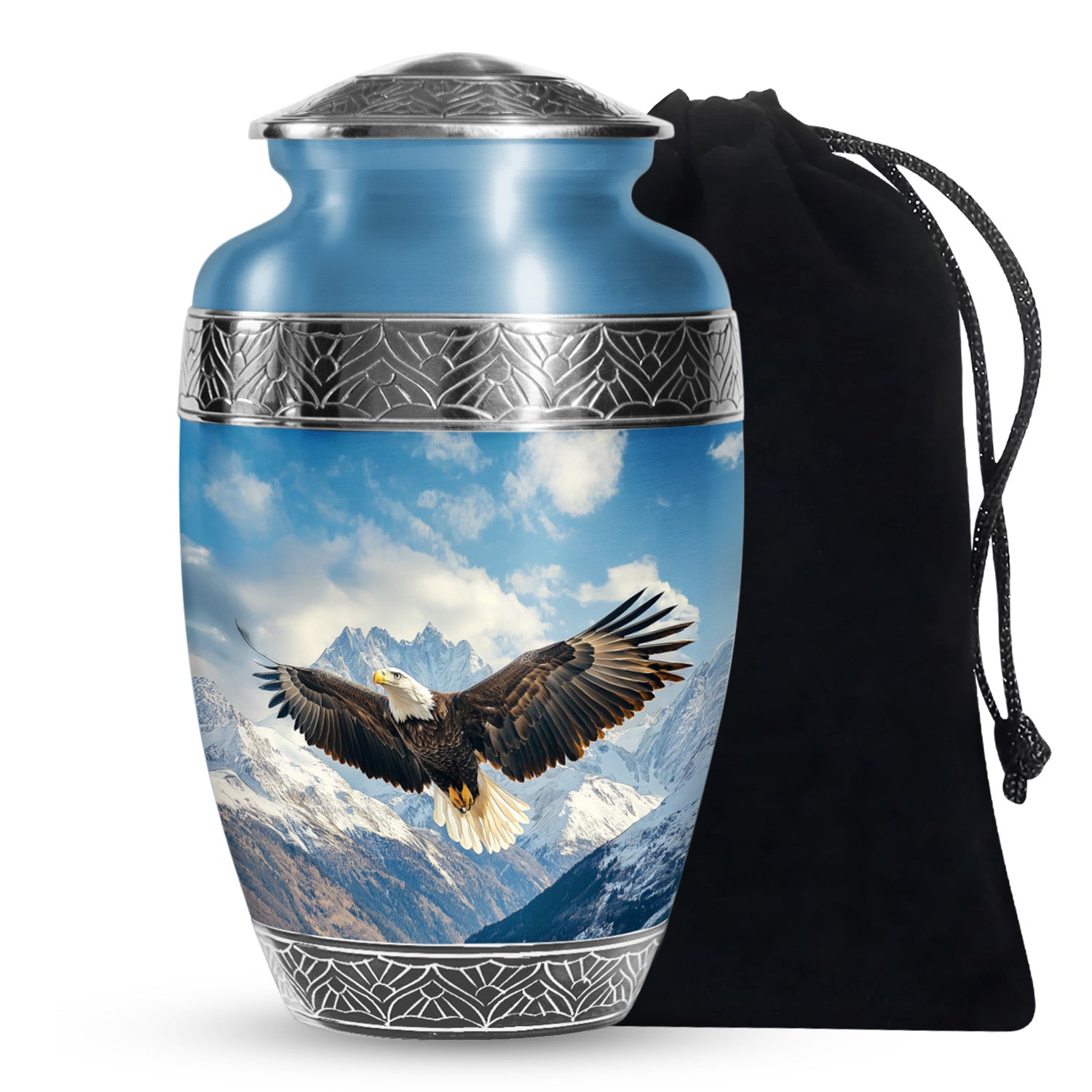 Soaring Eagle Cremation Urn for Adult Human Ashes - Cremation Urns For Funeral Ashes