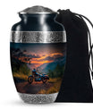 Motorcycle Cremation Urn – Sunset Mountain Large Urns For Female & Male