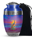 Peacock Urn Keepsakes For Ashes - Peacock Burial Urns For Humans