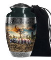 Army Veteran Cremation Urn – Patriotic American Memorial Tribute Urn