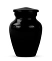 Black Personalized Urn - Beautifully Handcrafted Urns For Human Ashes