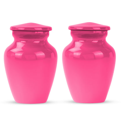 Pink Personalized Artistic Cremation Urn for Adult - Yatskia