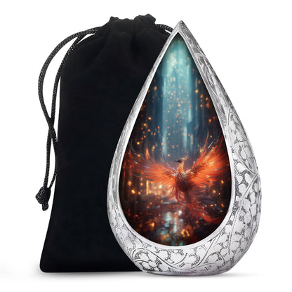Phoenix Cremation Urns for Adult Male Ashes- Funeral Urn for Human Ashes