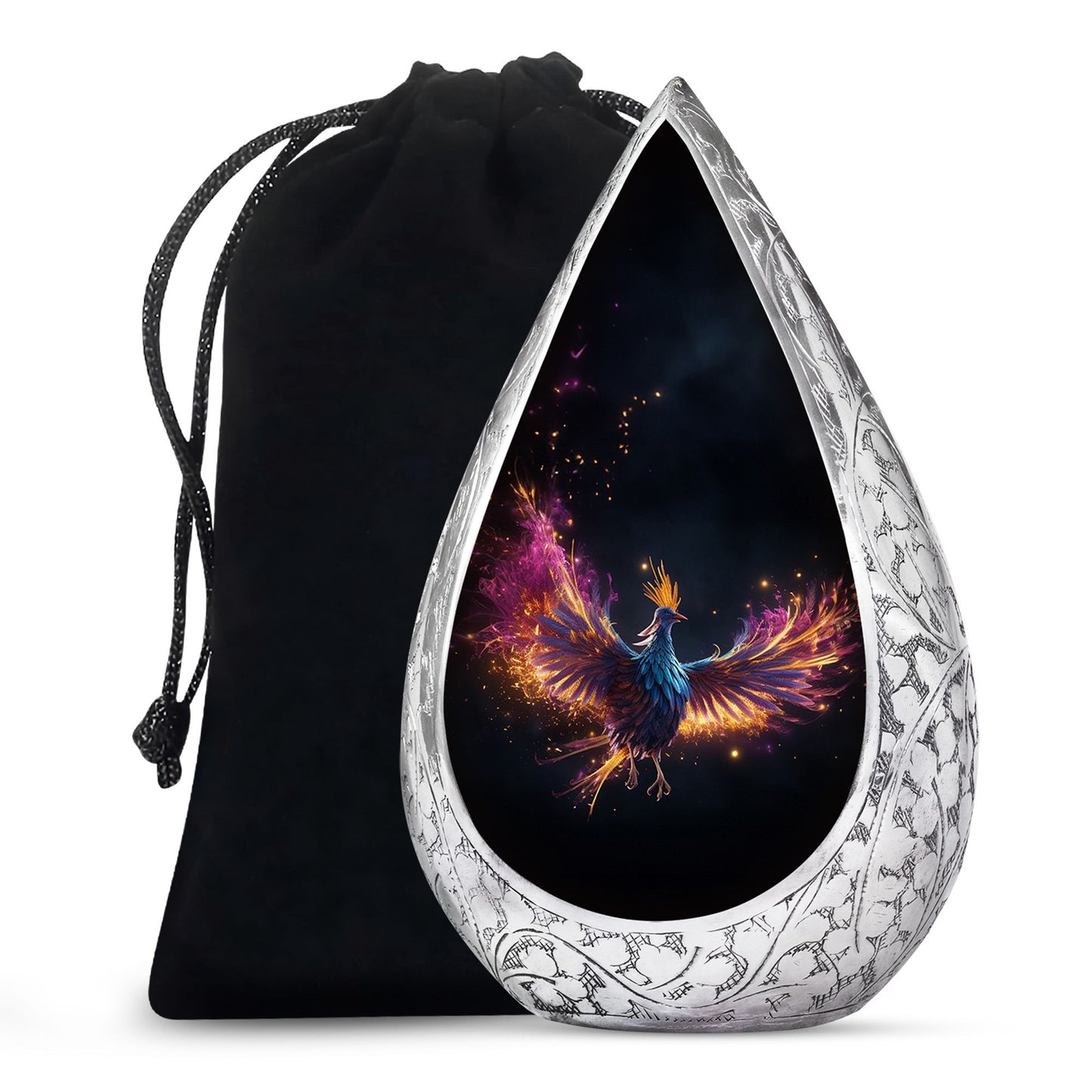 Unique Phoenix Urns for Men - Adult Cremation Ashes Urns for Dad