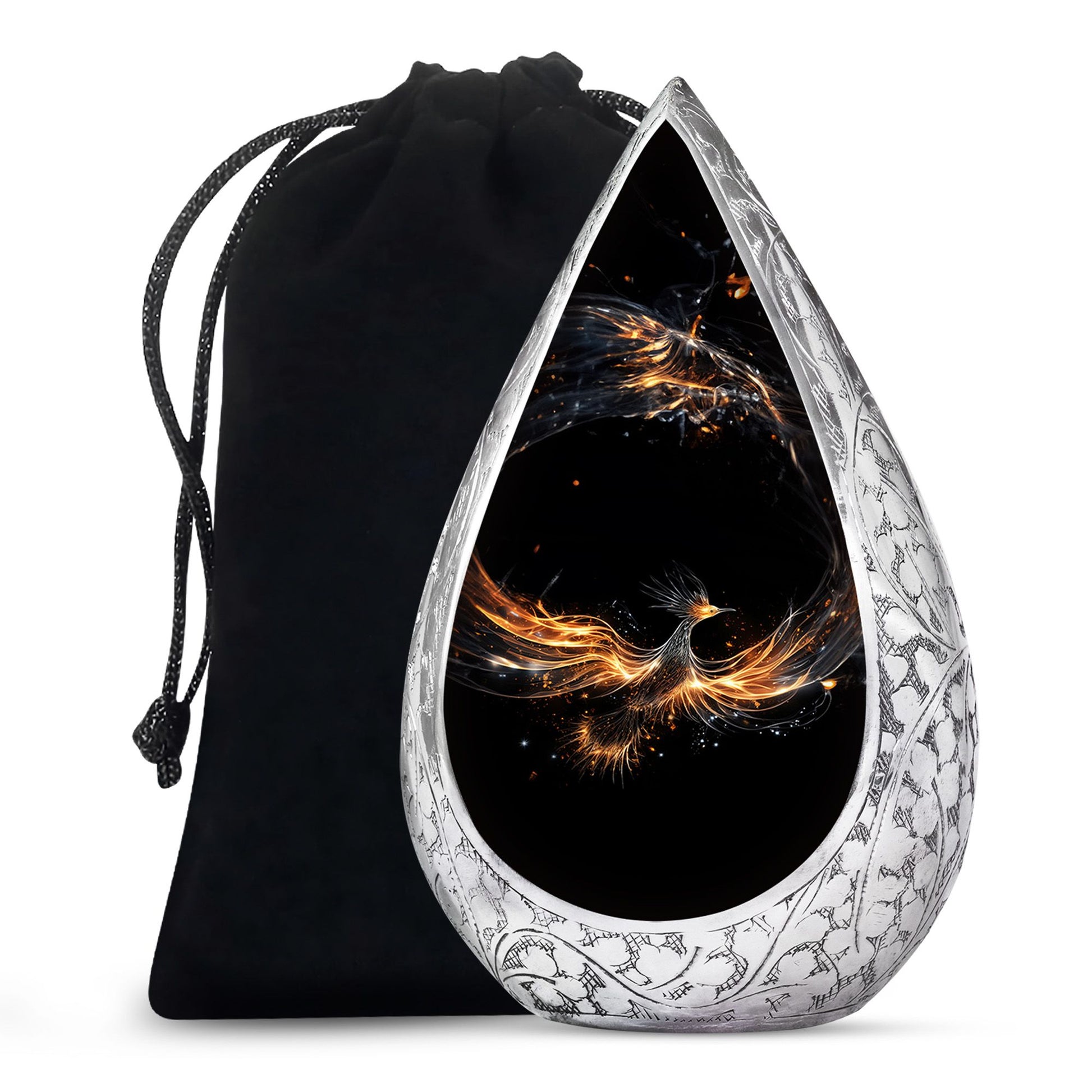 Unique Phoenix Cremation Urn for Men & Women - Urn for Human Ashes