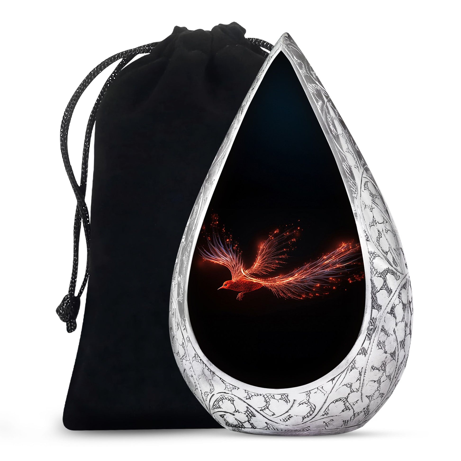 Unique Phoenix Memorial Urn for Men - Urns For Human Ashes