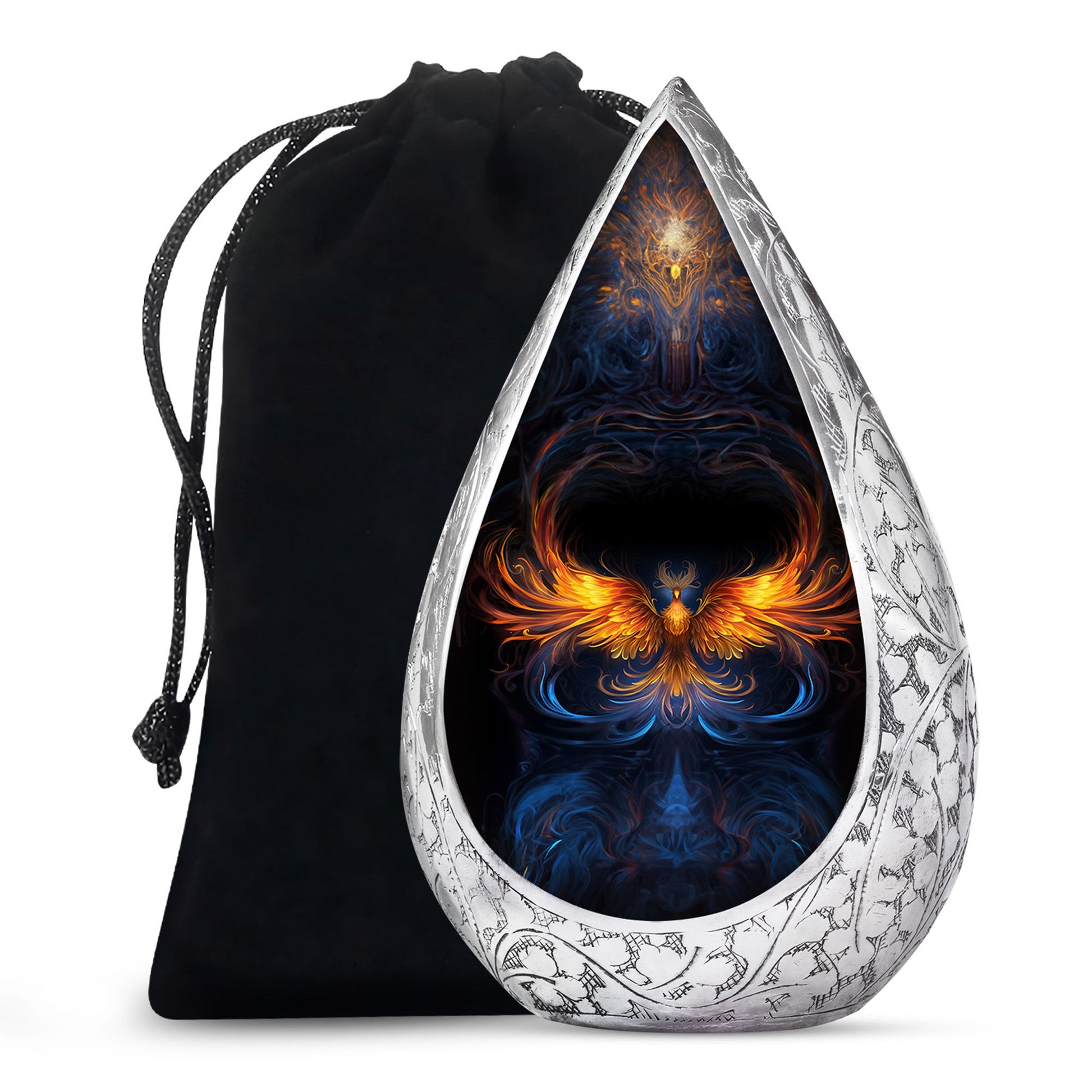 Phoenix Metal Cremation Urn - For loved ones