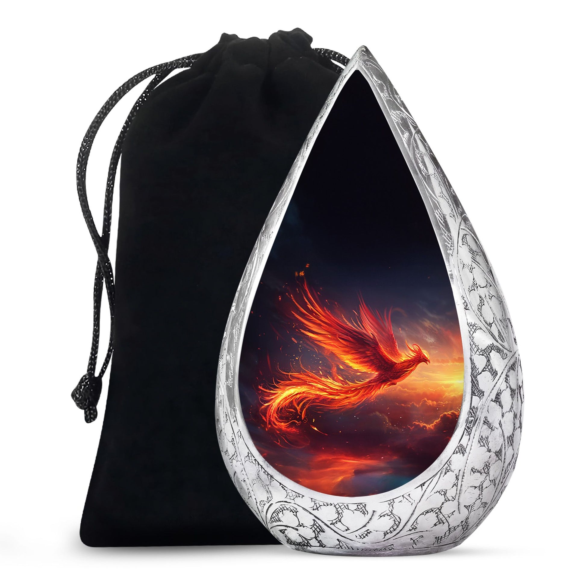 Phoenix Bird Memorial Urn - Funeral Urns For Human Ashes