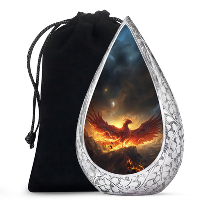 Phoenix Bird Adult Cremation Urn For Ashes - Mystical Bird Urn For Memorial