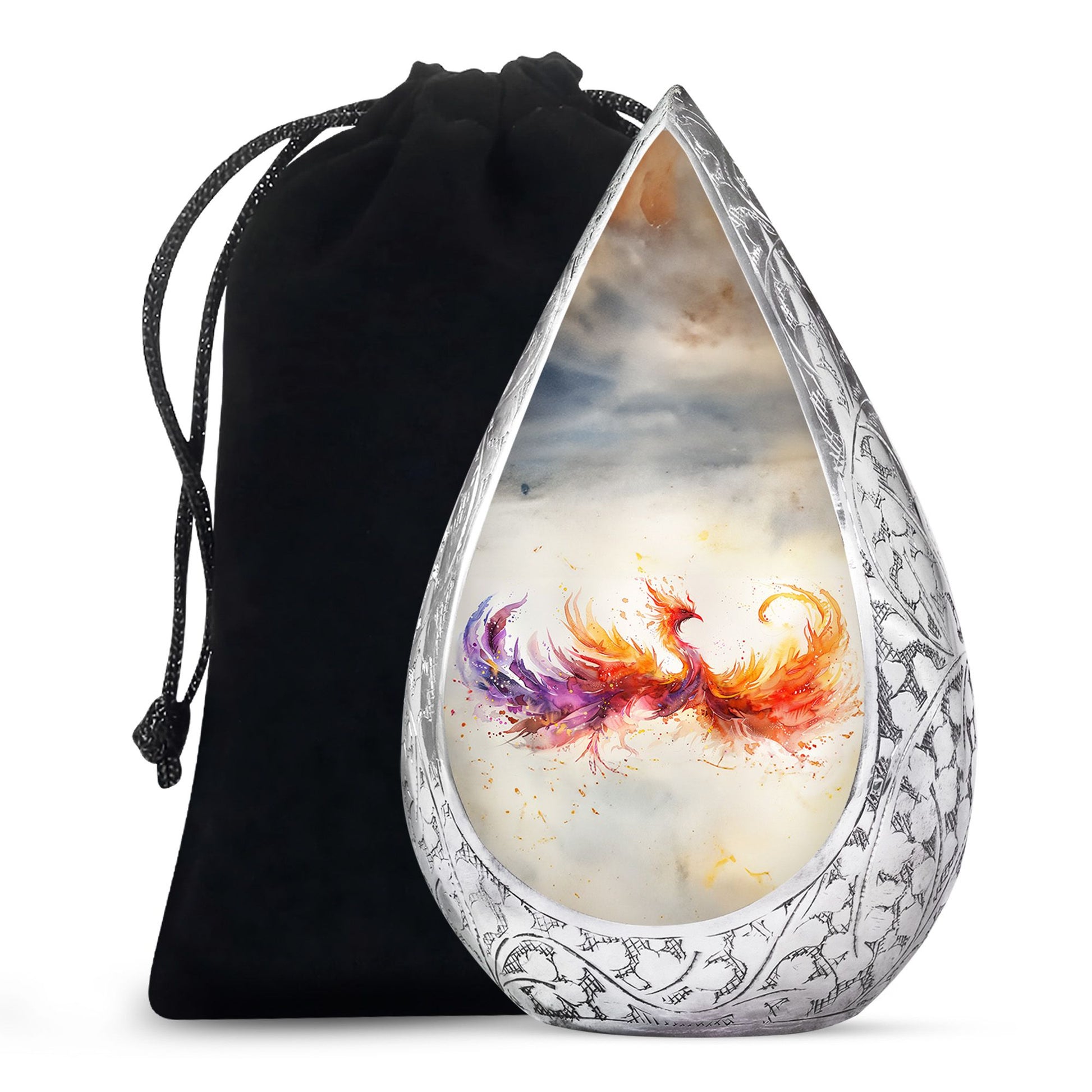 Phoenix Artwork Urns For Ashes - Phoenix Cremation Ashes Urn For Funeral