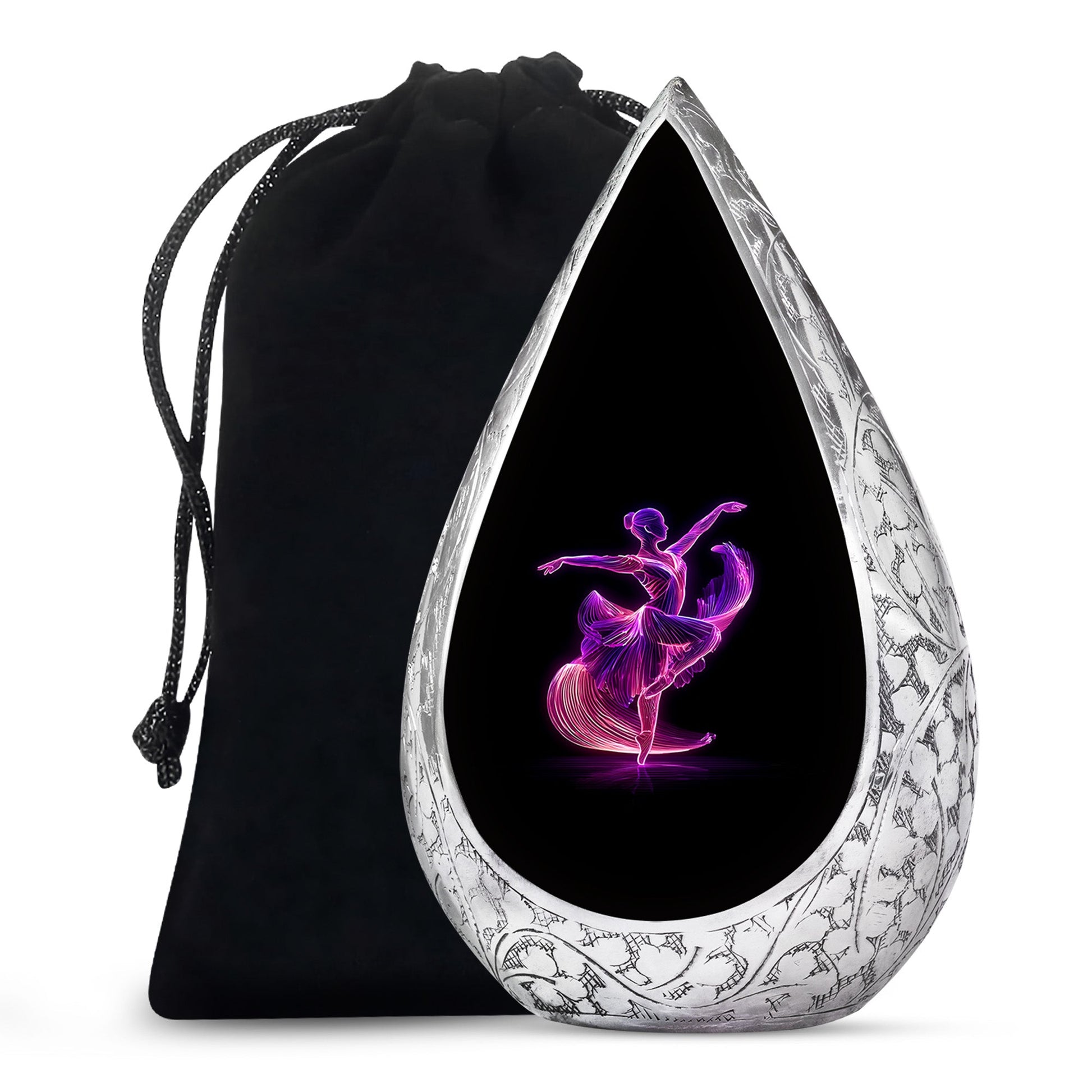 Elegant Ballerina Themed Urn - Beautifully Crafted Urn For Women Ashes