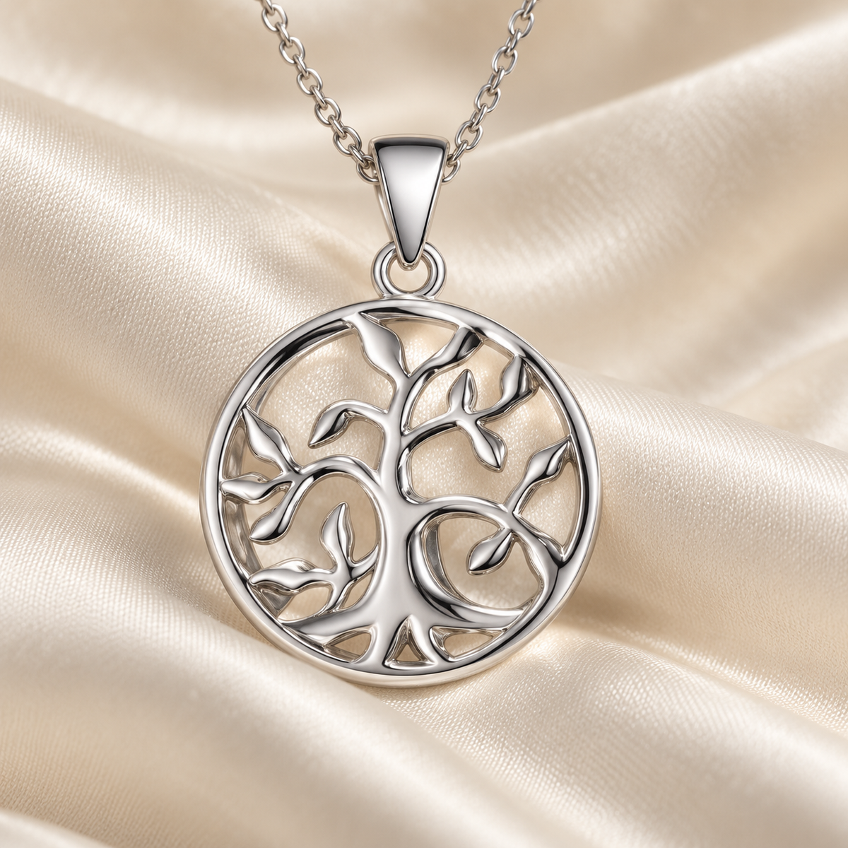 Tree of Life Memorial Pendant Necklace