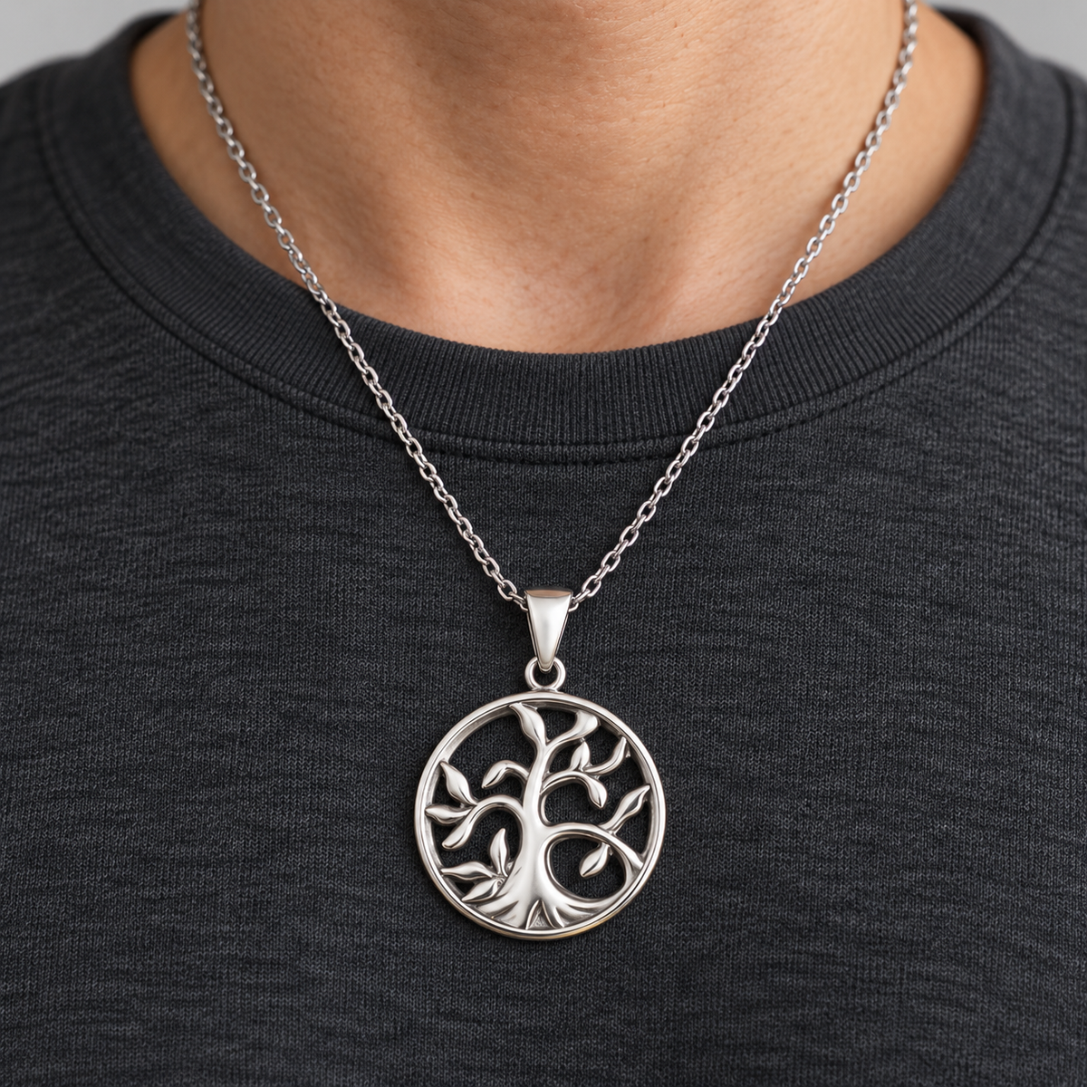 Tree of Life Memorial Pendant Necklace