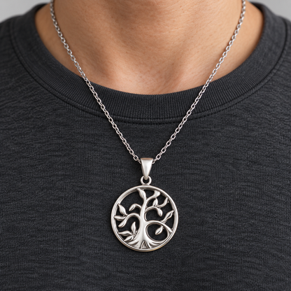 Tree of Life Memorial Pendant Necklace