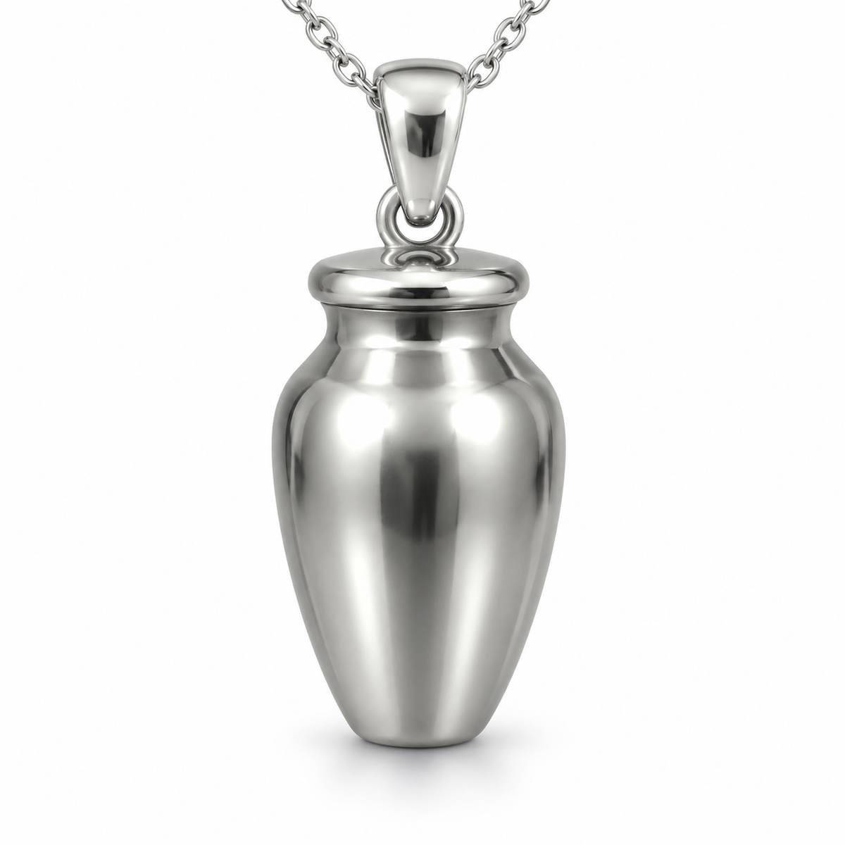 Mini Cremation Urn Pendant for Ashes | Memorial Keepsake Necklace
