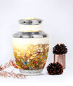 Classic 3-inch Butterflies Memorial Urn made of Aluminium