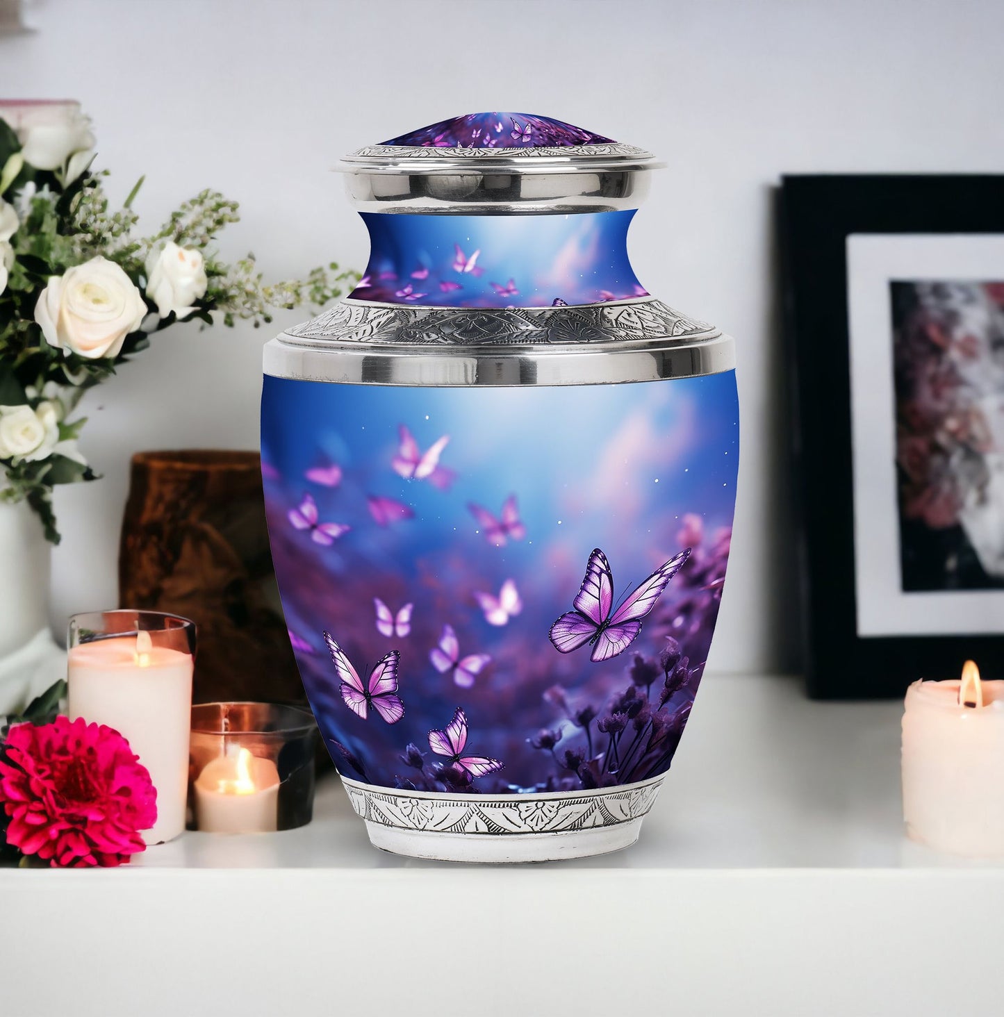 Magical Butterfly Cremation Urn.