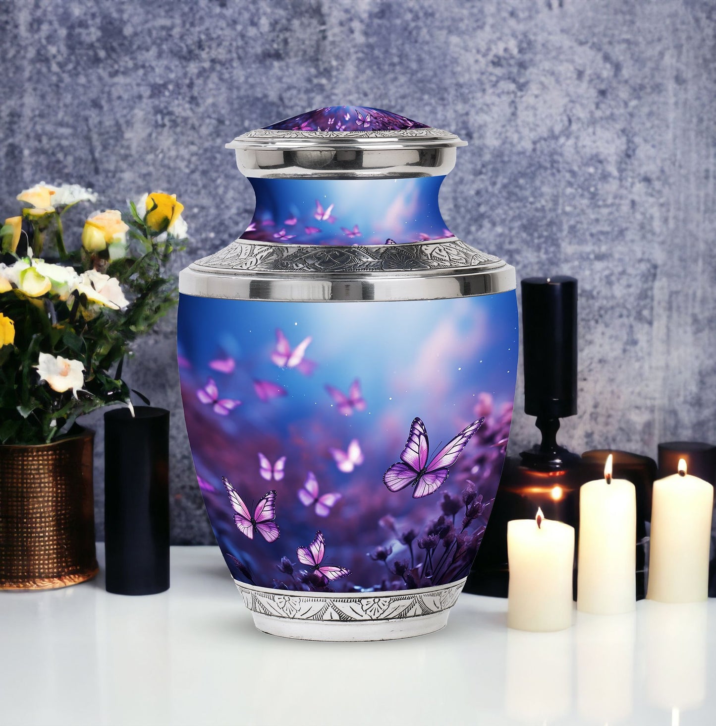 Magical Butterfly Cremation Urn.