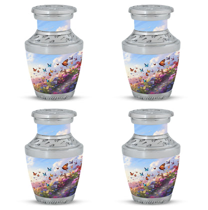 Fantasy Butterfly Urn for Human Ashes, Large Classic Urn.