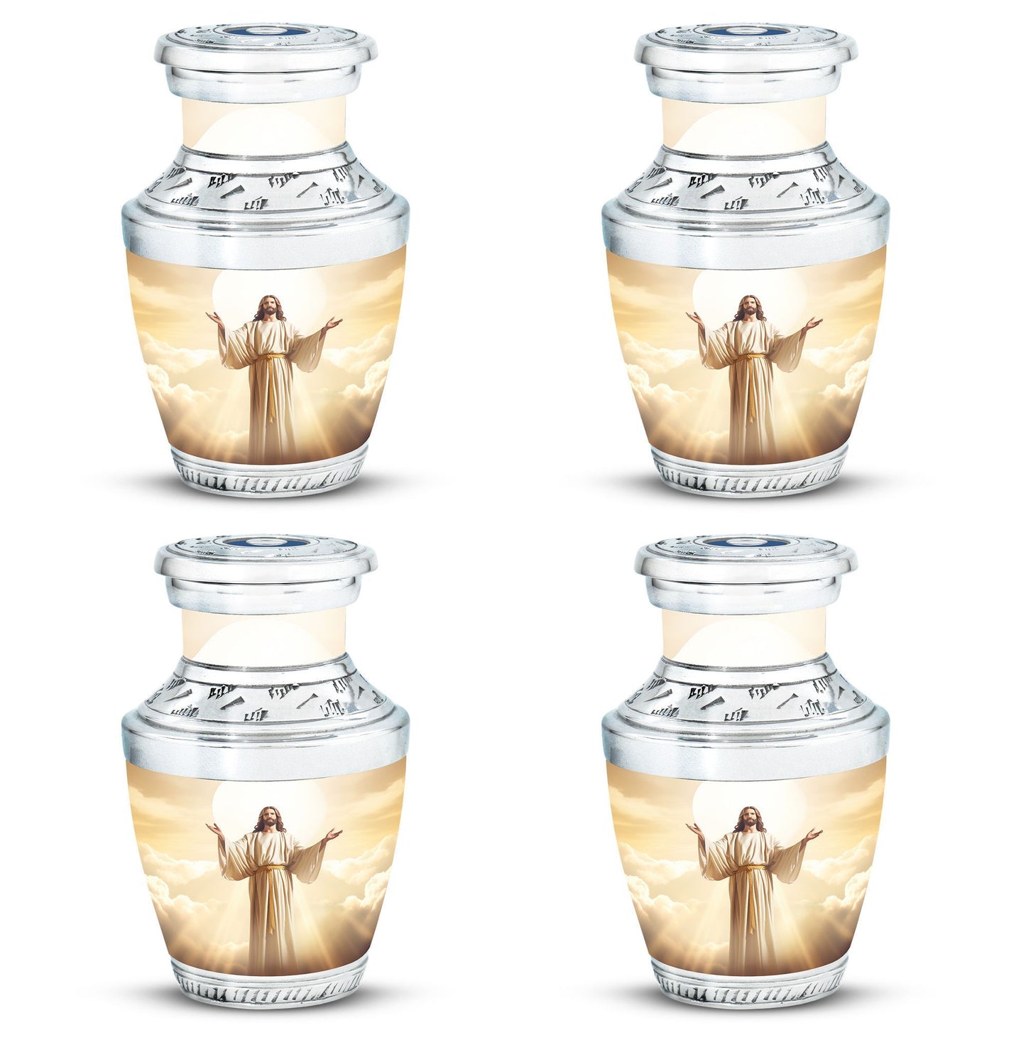 Large Classic Jesus Cross Memorial Urn.