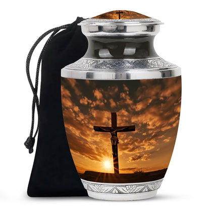 Funeral Cross Cremation Urns for Adult Human Ashes