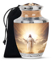 Christian Jesus Memorial Urn - Religious Funeral Urns For Human Ashes