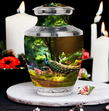 Large Urn with 4 Small Urn