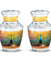Large and Unique Peacock Urns for Human Ashes.