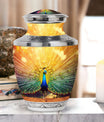 Large and Unique Peacock Urns for Human Ashes.