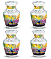 Classic 3-inch Peacock Urn for Human Ashes.