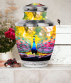Classic 3-inch Peacock Urn for Human Ashes.