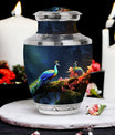 Classic 3-Inch Peacock Cremation Urn.