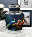 Classic 3-Inch Peacock Cremation Urn.