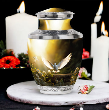 Large Urn with 4 Small Urn