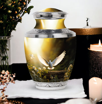 Large Urn with 2 Mini Urn