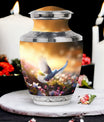 Classic, 3-Inch Dove Urn for Human Ashes.