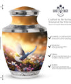 Classic, 3-Inch Dove Urn for Human Ashes.